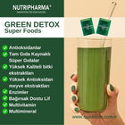 NUTRIPHARMA GREEN DETOX Super Foods, 30 sachets, Pineapple Flavor