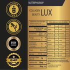 NUTRIPHARMA COLLAGEN BEAUTY LUX, Supplément de Collagène, 30 sachets, Sans Saveur
