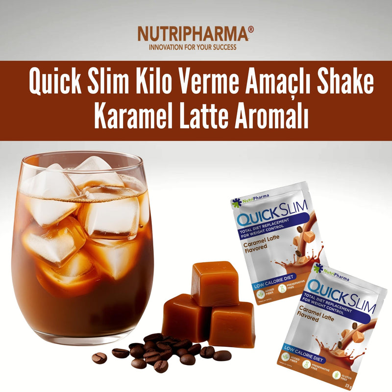 Quick Slim Tropikal Karışık Kutu Kilo Verme Amacli Ogun Shake-30 sase
