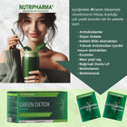 NUTRIPHARMA GREEN DETOX Super Foods, 30 sachets, Pineapple Flavor