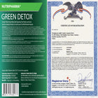 NUTRIPHARMA GREEN DETOX Super Foods, 30 sachets, Pineapple Flavor