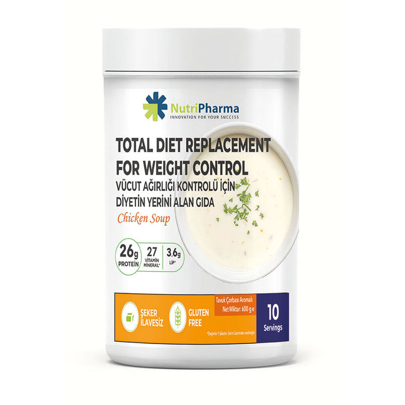 Nutripharma Kilo Verme Amaçlı Öğün Yerine Geçen Tavuk Çorbası