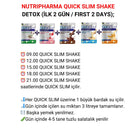 Quick Slim Tropikal Karışık Kutu Kilo Verme Amacli Ogun Shake-30 sase