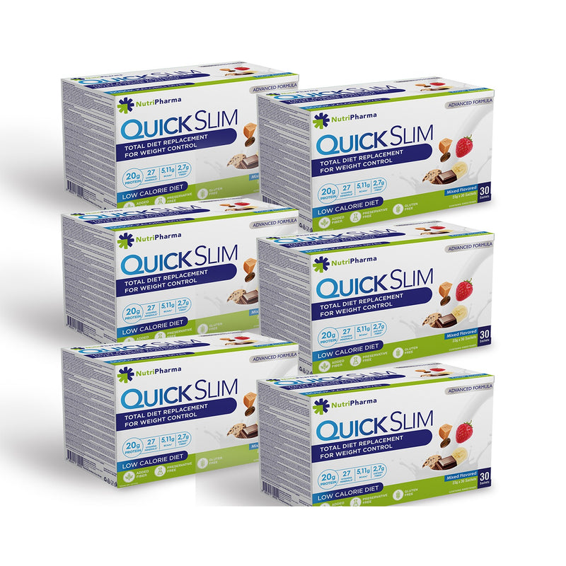 Quick Slim 6 Boxes – Nutripharma Türkiye